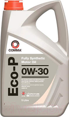 Моторное масло Comma Eco-P 0W30 / ECOP5L (5л)