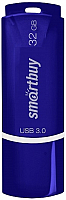 Usb flash накопитель SmartBuy Crown Blue 32Gb (SB32GBCRW-Bl) - 