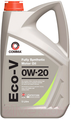 Моторное масло Comma Eco-V 0W20 / ECOV5L (5л)