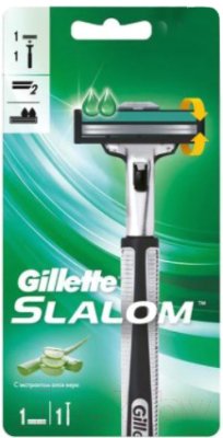 Бритвенный станок Gillette Slalom с 1 сменной кассетой