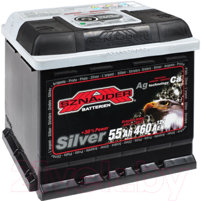 Автомобильный аккумулятор Sznajder Silver 55 R / 555 25 (55 А/ч)