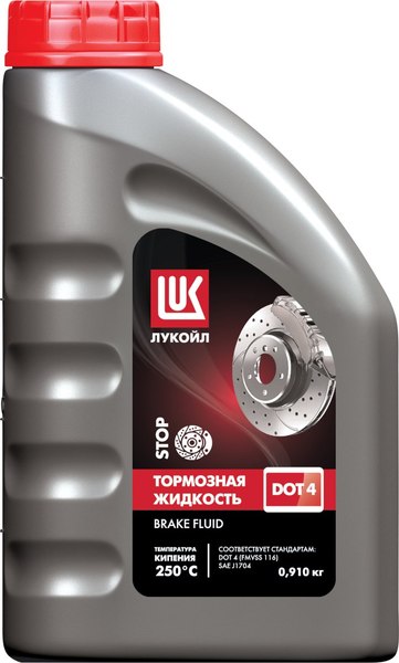 Тормозная жидкость Лукойл DOT 4 / 1338295 (1л)