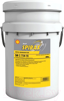 

Трансмиссионное масло Shell, Spirax S4 G 75W90