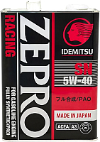 

Моторное масло, Zepro Racing SN 5W40 / 3585041