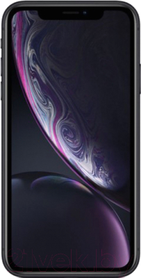 Смартфон Apple iPhone XR 128GB / MH7L3 (черный)