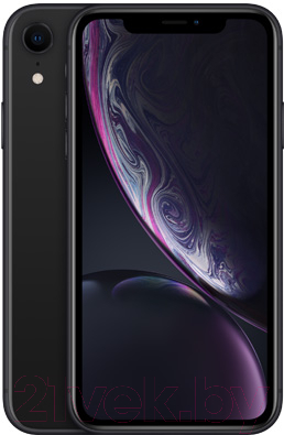 Смартфон Apple iPhone XR 128GB / MH7L3 (черный)
