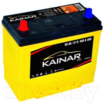 Автомобильный аккумулятор Kainar Asia 50 JL+ с бортом / 045 24 44 05 0021 02 03 0 R (50 А/ч)
