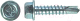 Саморез Starfix Для фасадных систем 4.8x19 DIN 7504-K / SMP2-72604-150 (150шт, оцинкованный) — фото 2