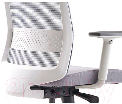 Купить Кресло офисное Bestuhl S30 White Pl с подголовником и регулируемыми подлокотниками в Борисове
