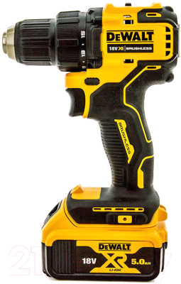 Профессиональная дрель-шуруповерт DeWalt DCD708P2T-QW