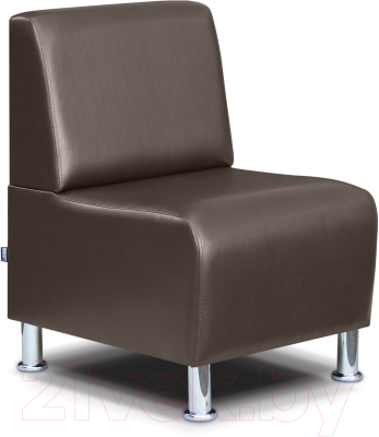 Кресло мягкое Brioli Руди (L13/коричневый)