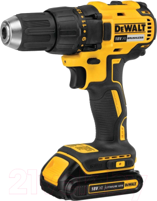 Профессиональная дрель-шуруповерт DeWalt DCD777D2T-QW