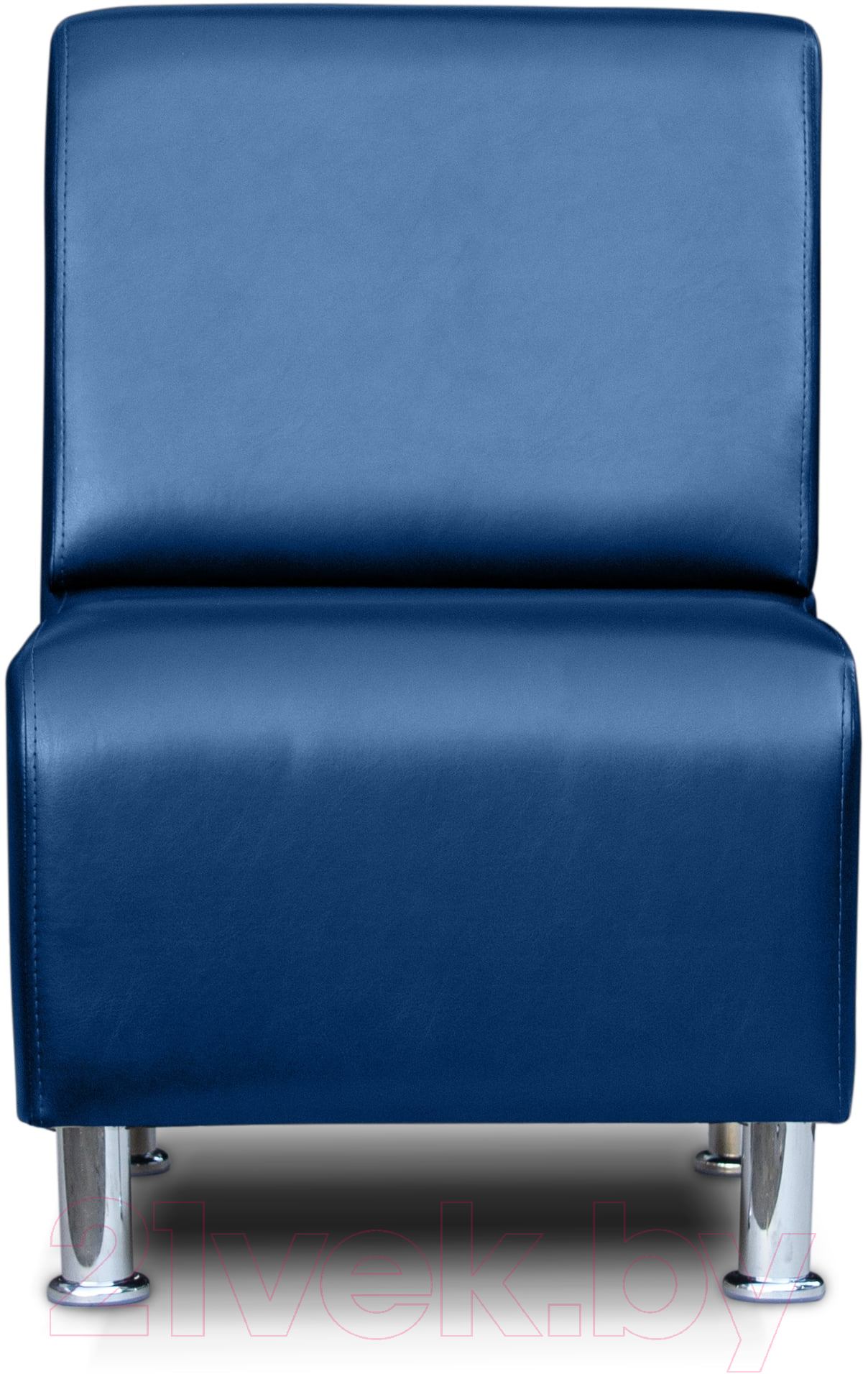Кресло мягкое Brioli Руди (L18/синий)