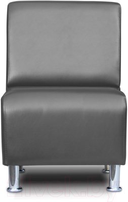 Кресло мягкое Brioli Руди (L21/серый)