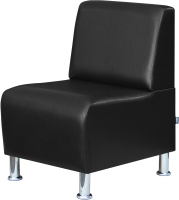 Кресло мягкое Brioli Руди (L22/черный) - 