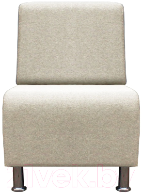 Кресло мягкое Brioli Руди (J1/кремовый)