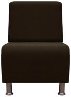 Кресло мягкое Brioli Руди (J5/коричневый) - 