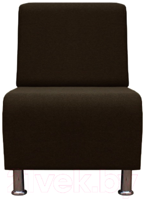 Кресло мягкое Brioli Руди (J5/коричневый)