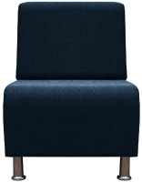Кресло мягкое Brioli Руди (J17/темно-синий) - 