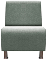 Кресло мягкое Brioli Руди (J20/серый) - 