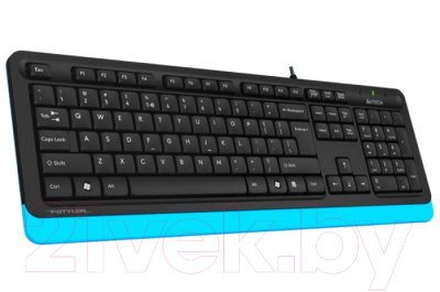 Клавиатура A4Tech Fstyler FK10 USB (черный/синий)
