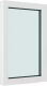 Миниатюра изображения товара Окно ПВХ Rehau Одностворчатое глухое 2 стекла (1200x700x60)