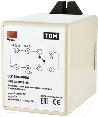 Реле контроля фаз TDM SQ1504-0006