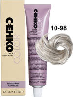 Крем-краска для волос C:EHKO Color Explosion 10/98 (ультра светлый блондин сандре-фиолетовый) - 