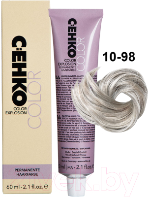 Крем-краска для волос C:EHKO Color Explosion 10/98 (ультра светлый блондин сандре-фиолетовый)