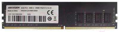 Оперативная память DDR4 Hikvision HKED4161DAB1D0ZA1/16G