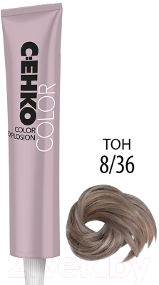 Изображение товара Крем-краска для волос C:EHKO Color Explosion 8/36 (светлый блондин бронзовый)