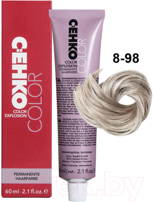Крем-краска для волос C:EHKO Color Explosion 8/98 (светлый блондин сандре-фиолетовый)
