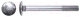Болт Starfix Мебельный М6х120 DIN 603 / SMC2-91883-50 (50шт, с квадратом) - 