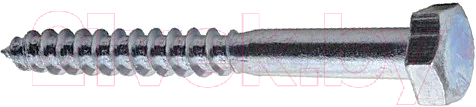 Шуруп Starfix Шестигранный 10х180 DIN 571 / SMC3-63851-20 (20шт, оцинкованный)