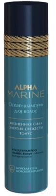 Набор косметики для тела и волос Estel New Wave Alpha Marine Шампунь+Гель для душа+Дезодорант (250мл+200мл+50мл)