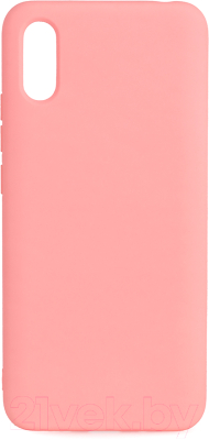 Чехол-накладка Case Cheap Liquid для Redmi 9А (светло-розовый)