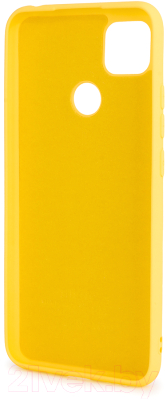 Чехол-накладка Case Cheap Liquid для Redmi 9С (желтый)