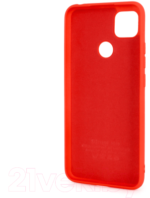 Чехол-накладка Case Cheap Liquid для Redmi 9С (красный)