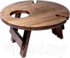 Винный столик-сувенир Лида-Балтия 2 (эбеновое дерево)