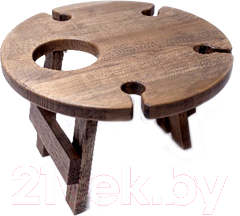 Винный столик-сувенир Лида-Балтия 4 (эбеновое дерево)
