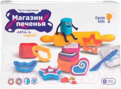 

Набор для лепки Genio Kids, Тесто-пластилин Микс / TA1001BP