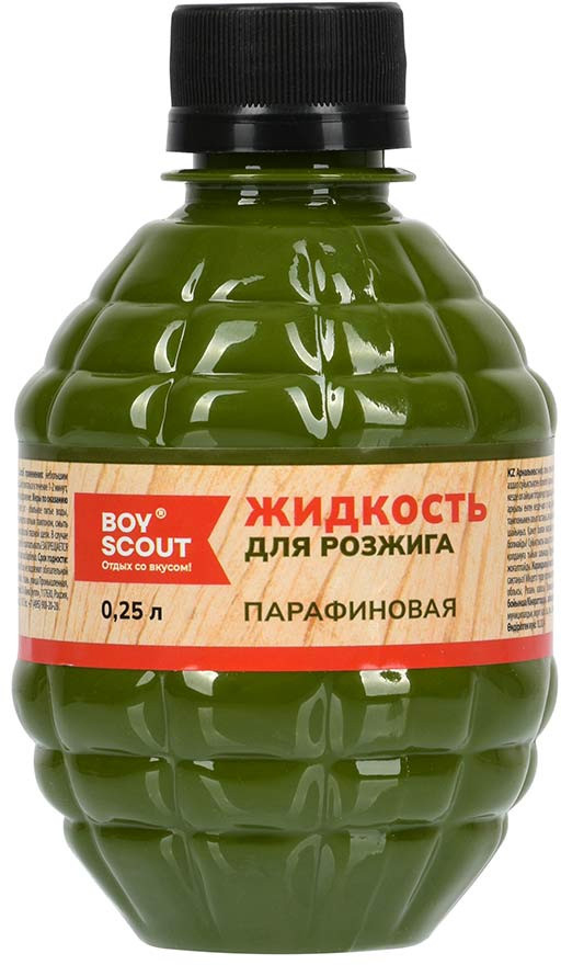 Жидкость для розжига Boyscout Парафиновая / 61035 (0.25л)