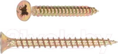 Шуруп Starfix Универсальный 3.0x20 / SMC1-15400-1000 (1000шт, желтый цинк)