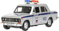Автомобиль игрушечный Технопарк Ваз-2106 Жигули Полиция / 2106-12POL-SR - 