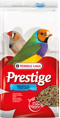 Корм для птиц Versele-Laga Tropical Finches Prestige для тропических птиц / 421520 (1кг)