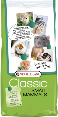 Корм для грызунов Versele-Laga Classic Zero для всех грызунов и кроликов / 461606 (20кг)