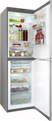 Холодильник с морозильником Snaige RF57SG-P5CB2F