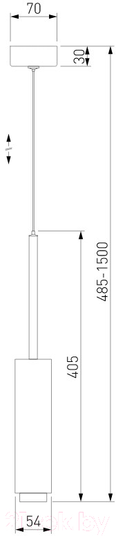 Потолочный светильник Евросвет 50203/1 LED (черный) — фото 5
