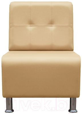 Кресло мягкое Brioli Руди Р (L4/кремовый)