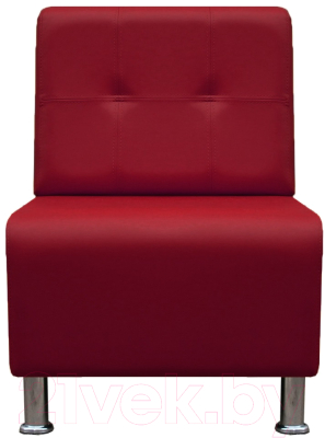 Кресло мягкое Brioli Руди Р (L16/вишневый)